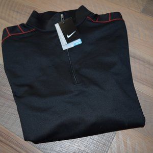 NIKE GOLF Dri-Fit 1/2 1/4 Zip Pullover Shirt Jacket 354060 Stay Cool MADISON N26